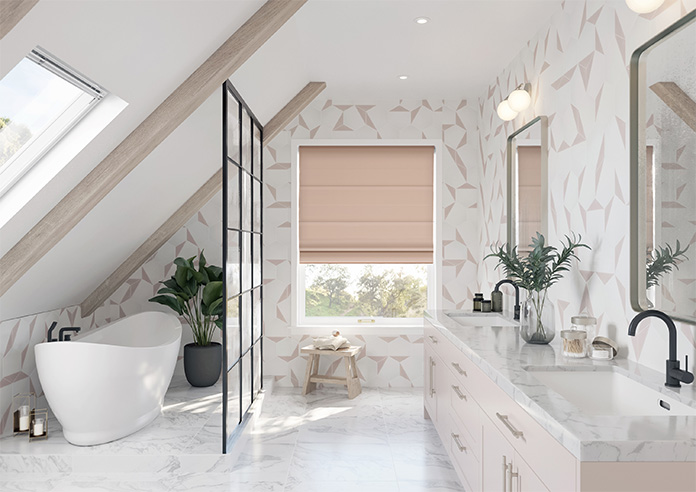 Ascot, Rose Gold - Twist&Fit Roman Blind - Image 8
